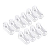 Maxbell 3x10Pcs Transparent Baby Shoe Stretcher Professional for Socks Store 11cm
