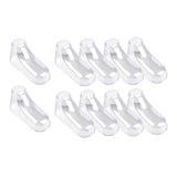 Maxbell 4x10Pcs Transparent Baby Shoe Stretcher Professional for Socks Store 11cm