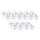 Maxbell 4x10Pcs Transparent Baby Shoe Stretcher Professional for Socks Store 12cm