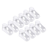 Maxbell 4x10Pcs Transparent Baby Shoe Stretcher Professional for Socks Store 12cm