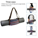 Maxbell Portable Yoga Mat Bag Gym Zipper Pocket Storage Pilates for Travel Sports Red - Aladdin Shoppers