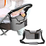 Maxbell Baby Stroller Organizer Bottle Holder Oxford Cloth Bag With shoulder strap