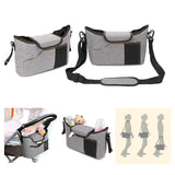 Maxbell Baby Stroller Organizer Bottle Holder Oxford Cloth Bag With shoulder strap