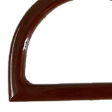 Maxbell 4x2Pcs Women Purse Handles Belt Replacement DIY Handmade for Tote Purse Making brown D shape