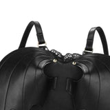 Maxbell 2xBlack Bat Wings Backpack Goth Punk Lace Wing Shoulder Bag Leather Rucksack