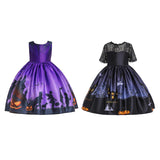 Maxbell Girls Dresses Gown Dress up Costume Princess for Halloween Wedding Cosplay purple