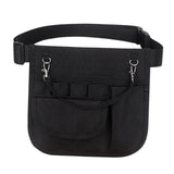 Maxbell 4xNurse Fanny Pack Waist Pouch Organizer Multiple Pocket Tape Holder Storage Black