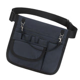 Maxbell 3xNurse Fanny Pack Waist Pouch Organizer Multiple Pocket Tape Holder Storage Dark Blue