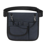 Maxbell 3xNurse Fanny Pack Waist Pouch Organizer Multiple Pocket Tape Holder Storage Dark Blue