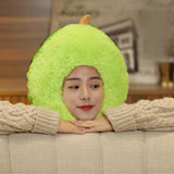 Maxbell Plush Doll Fruit Headgear Hat Cosplay Photo Props Soft for Birthday Party