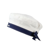 Maxbell 4xCute Navy Sailor Hat Adjustable Cap Girl Stage Beach White