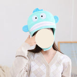 Maxbell Plush Strange Fish Hat Stuffed Cap Headgear Cosplay Costume for Birthday