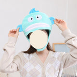 Maxbell Plush Strange Fish Hat Stuffed Cap Headgear Cosplay Costume for Birthday