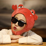 Maxbell 5xFunny Animal Shape Plush Hat Photo Props Cartoon for Animal Cosplay Party