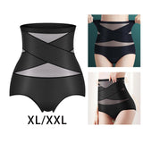 Maxbell 3xWomens High Waist Panties Breathable Soft Elastic Underwear Tummy Control XL