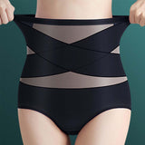 Maxbell 2xWomens High Waist Panties Breathable Soft Elastic Underwear Tummy Control XL