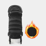 Maxbell Baby Stroller Sleeping Bag Footmuff Blanket Winter for Stroller Car Seat black