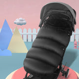 Maxbell Baby Stroller Sleeping Bag Footmuff Blanket Winter for Stroller Car Seat black