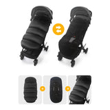 Maxbell Baby Stroller Sleeping Bag Footmuff Blanket Winter for Stroller Car Seat black