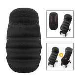 Maxbell Baby Stroller Sleeping Bag Footmuff Blanket Winter for Stroller Car Seat black