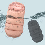 Maxbell Baby Stroller Sleeping Bag Footmuff Blanket Winter for Stroller Car Seat pink