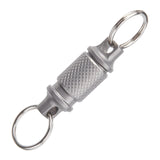 Maxbell 5xTitanium Alloy Keychain Key Holder Clip for Outdoor Tool Waist Belt Unisex