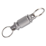Maxbell 4xTitanium Alloy Keychain Key Holder Clip for Outdoor Tool Waist Belt Unisex