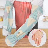 Waterproof Oversleeves Arm Protect Sleeves Covers for Men Women Cooking Blue