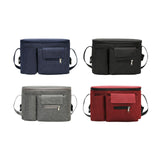 Maxbell Portable Storage Bag Cup Holder Bottle Diaper Baby Toy Stroller Organizer Blue