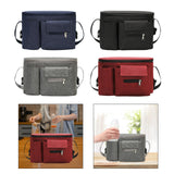 Maxbell Portable Storage Bag Cup Holder Bottle Diaper Baby Toy Stroller Organizer Blue