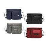 Maxbell Portable Storage Bag Cup Holder Bottle Diaper Baby Toy Stroller Organizer Blue