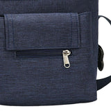 Maxbell Portable Storage Bag Cup Holder Bottle Diaper Baby Toy Stroller Organizer Blue