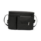 Maxbell Portable Storage Bag Cup Holder Bottle Diaper Baby Toy Stroller Organizer Black