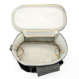 Maxbell Portable Storage Bag Cup Holder Bottle Diaper Baby Toy Stroller Organizer Gray