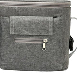 Maxbell Portable Storage Bag Cup Holder Bottle Diaper Baby Toy Stroller Organizer Gray