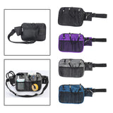 Maxbell 3xUtility Nurse Fanny Pack Nursing Organizer Belt Nurse Apron Hip Bag Pouch Black