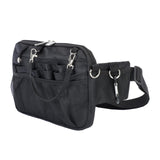 Maxbell 2xUtility Nurse Fanny Pack Nursing Organizer Belt Nurse Apron Hip Bag Pouch Black