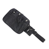 Maxbell 2xUtility Nurse Fanny Pack Nursing Organizer Belt Nurse Apron Hip Bag Pouch Black