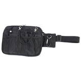 Maxbell 2xUtility Nurse Fanny Pack Nursing Organizer Belt Nurse Apron Hip Bag Pouch Black