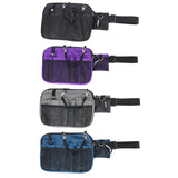 Maxbell 2xUtility Nurse Fanny Pack Nursing Organizer Belt Nurse Apron Hip Bag Pouch Black