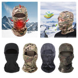 Maxbell Cold Weather Balaclava Ski Cover Bandana Face Warm Cover for Hiking Snowmobile Black - Aladdin Shoppers