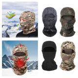 Maxbell Cold Weather Balaclava Ski Cover Bandana Face Warm Cover for Hiking Snowmobile Black - Aladdin Shoppers