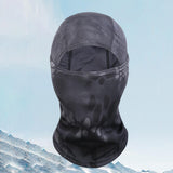 Maxbell Cold Weather Balaclava Ski Cover Bandana Face Warm Cover for Hiking Snowmobile Black Pattern - Aladdin Shoppers