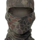Maxbell Cold Weather Balaclava Ski Cover Bandana Face Warm Cover for Hiking Snowmobile Dark Green Pattern - Aladdin Shoppers