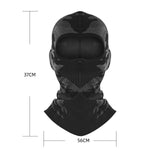 Maxbell Balaclava Ski Mask Bandana Cold Weather Motorcycle Skateboard Breathable Middle Long 23x37cm - Aladdin Shoppers