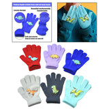 Maxbell Kids Winter Gloves Winter Warm Stretchy Mitten Knit Gloves Washable Child