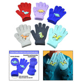 Maxbell Kids Winter Gloves Winter Warm Stretchy Mitten Knit Gloves Washable Child