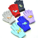 Maxbell Kids Winter Gloves Winter Warm Stretchy Mitten Knit Gloves Washable Child