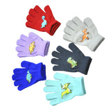 Maxbell Kids Winter Gloves Winter Warm Stretchy Mitten Knit Gloves Washable Child