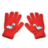 Maxbell Kids Winter Gloves Winter Warm Stretchy Mitten Knit Gloves Washable Child